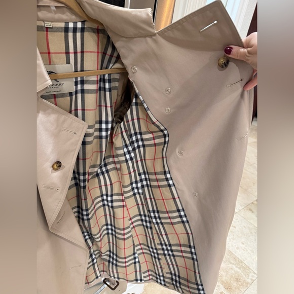 Burberry Kensington Double Breasted Trench Coat Vintage 2006 - Picture 8 of 15